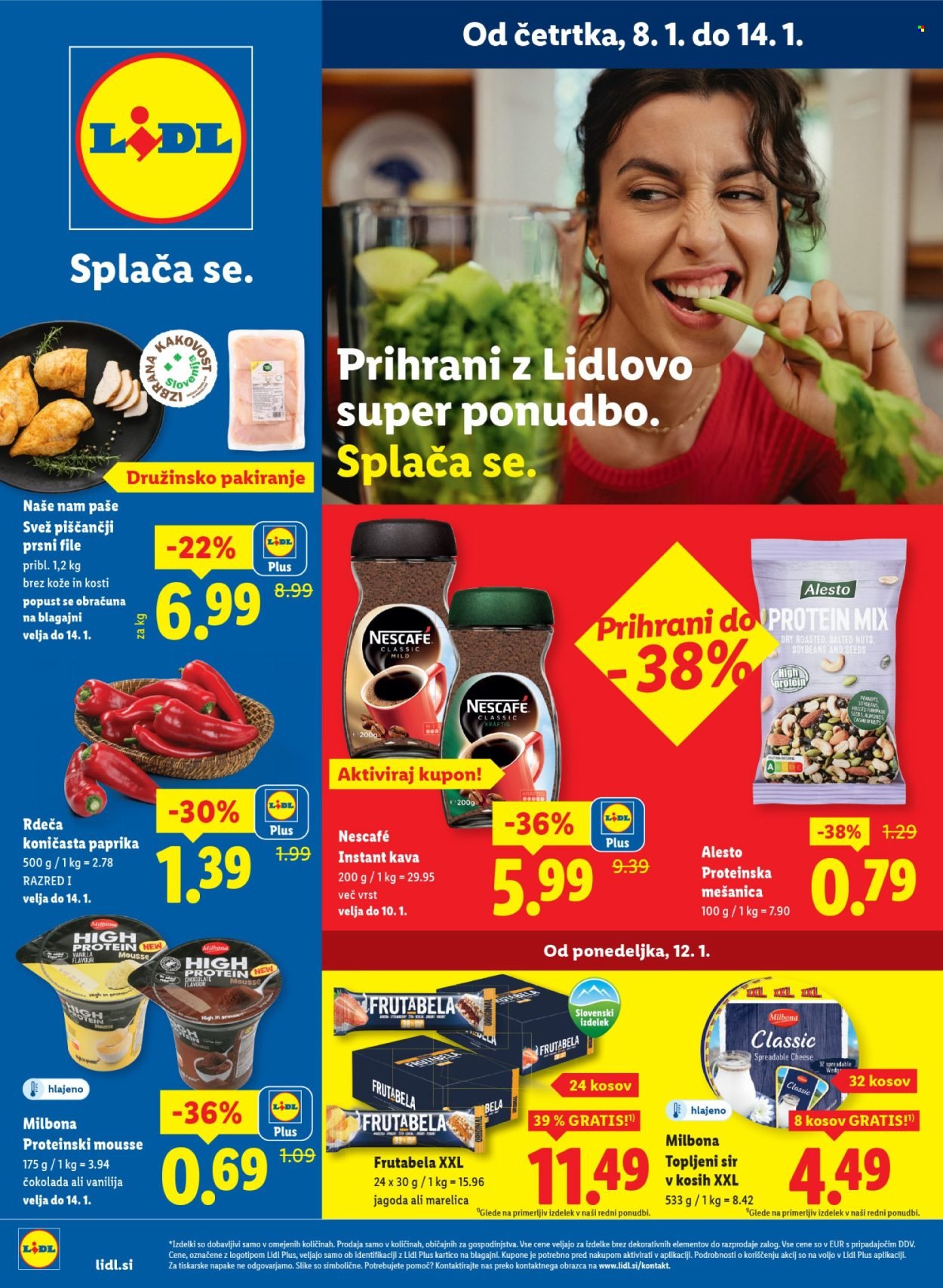 LIDL katalog - Od četrtka, 8. 1. 2026 (2026-01-08 - 2026-01-14)