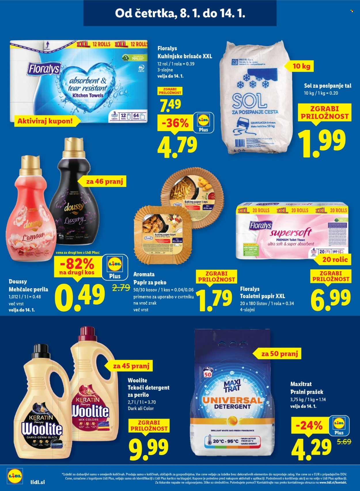 LIDL katalog - Od četrtka, 8. 1. 2026 (2026-01-08 - 2026-01-14)