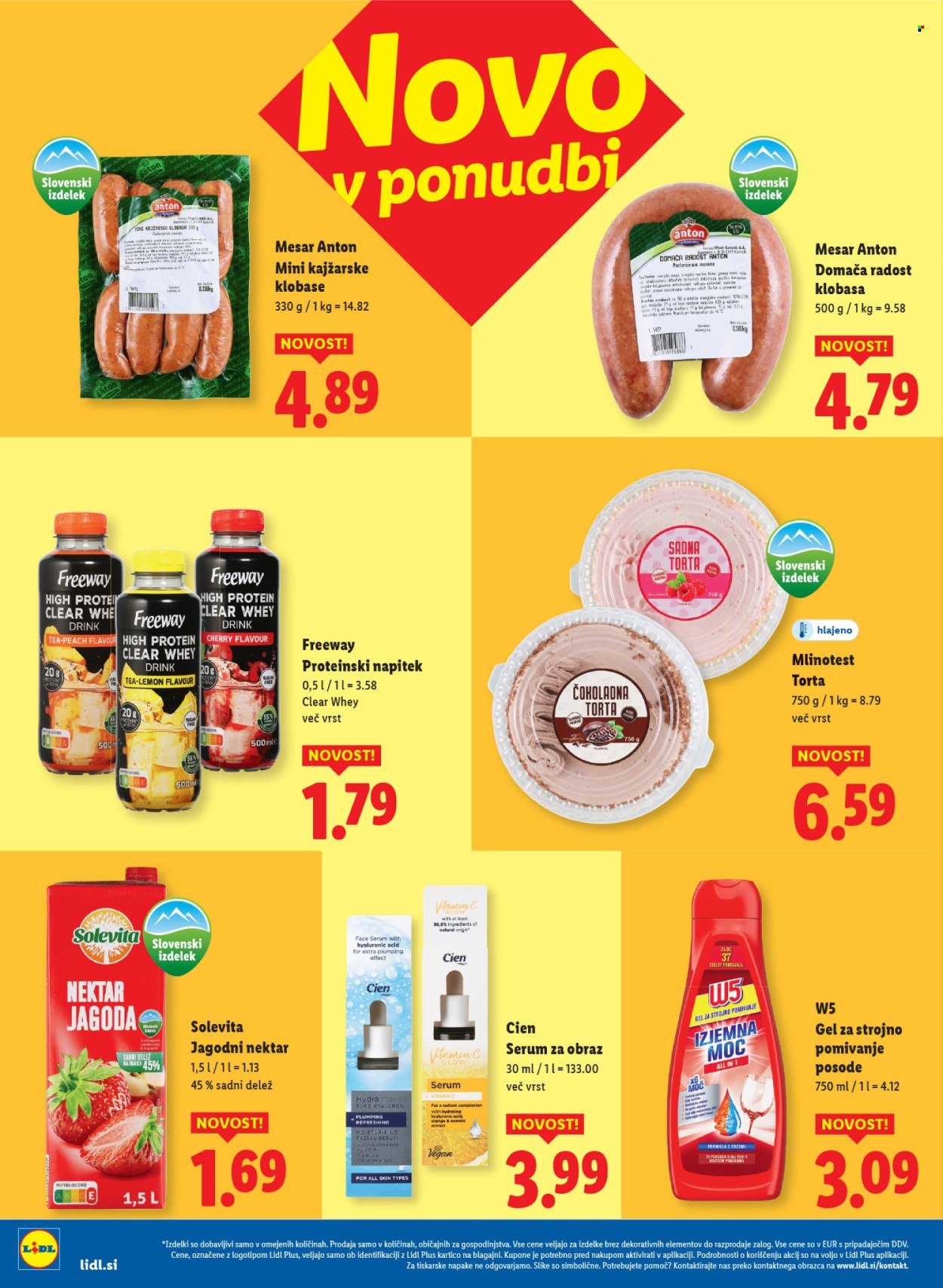 LIDL katalog - Od četrtka, 8. 1. 2026 (2026-01-08 - 2026-01-14)