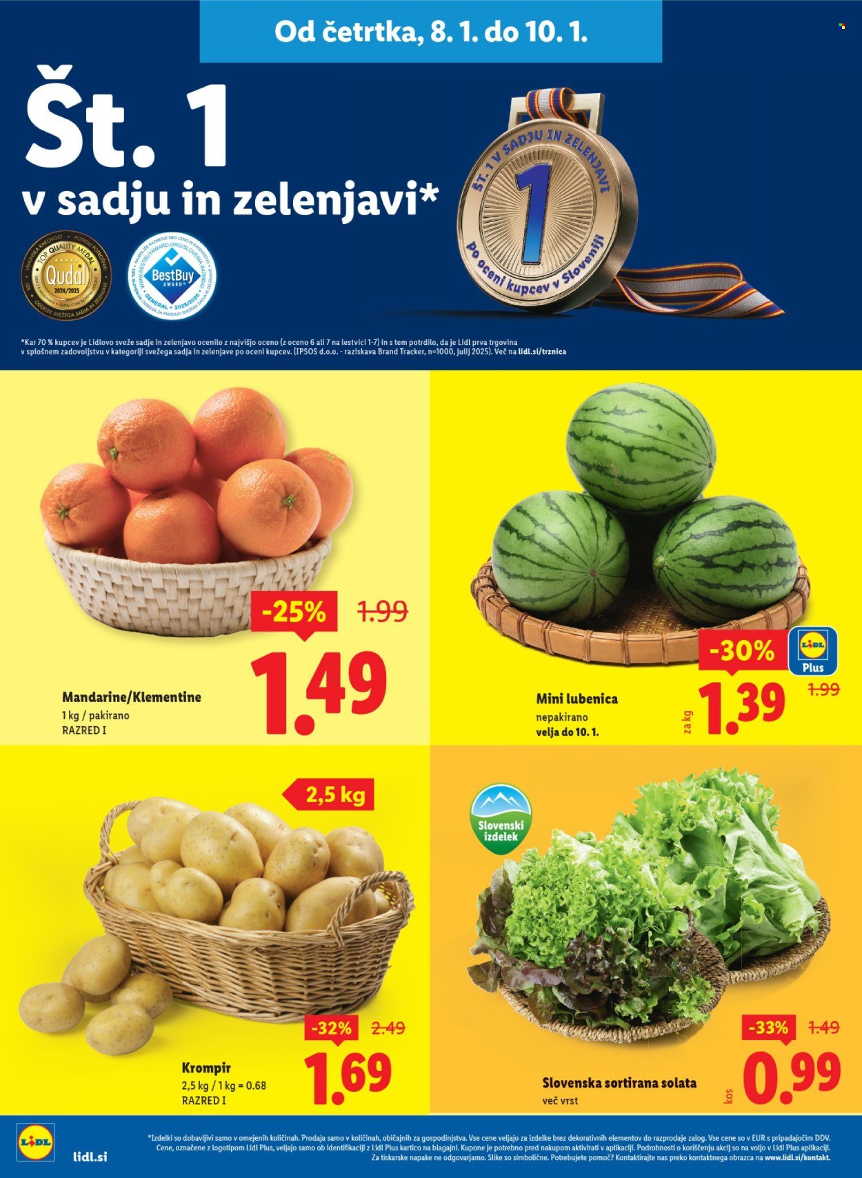 LIDL katalog - Od četrtka, 8. 1. 2026 (2026-01-08 - 2026-01-14)