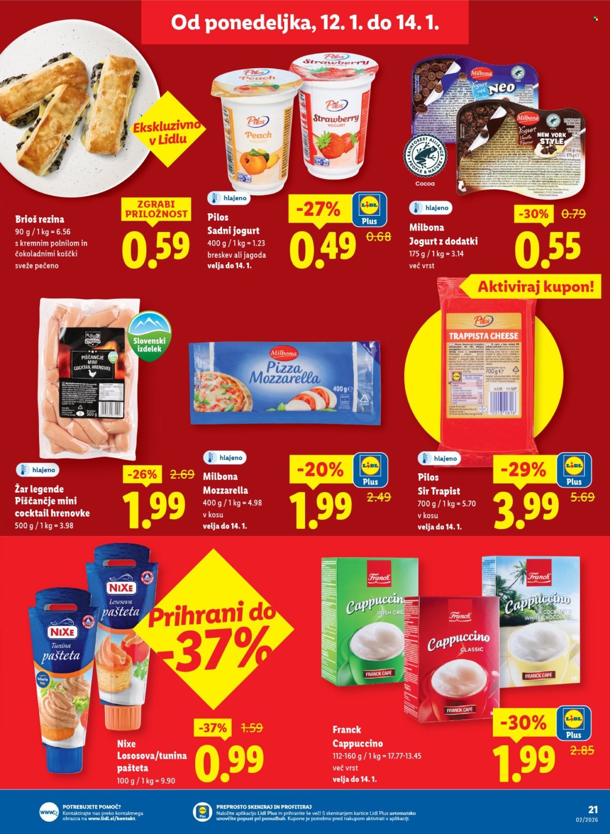 LIDL katalog - Od četrtka, 8. 1. 2026 (2026-01-08 - 2026-01-14)