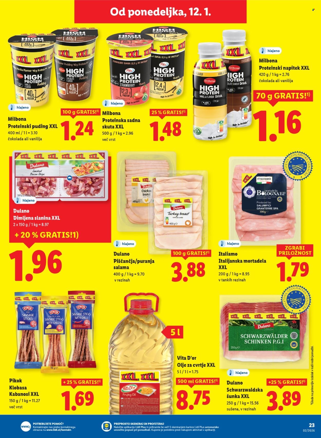 LIDL katalog - Od četrtka, 8. 1. 2026 (2026-01-08 - 2026-01-14)