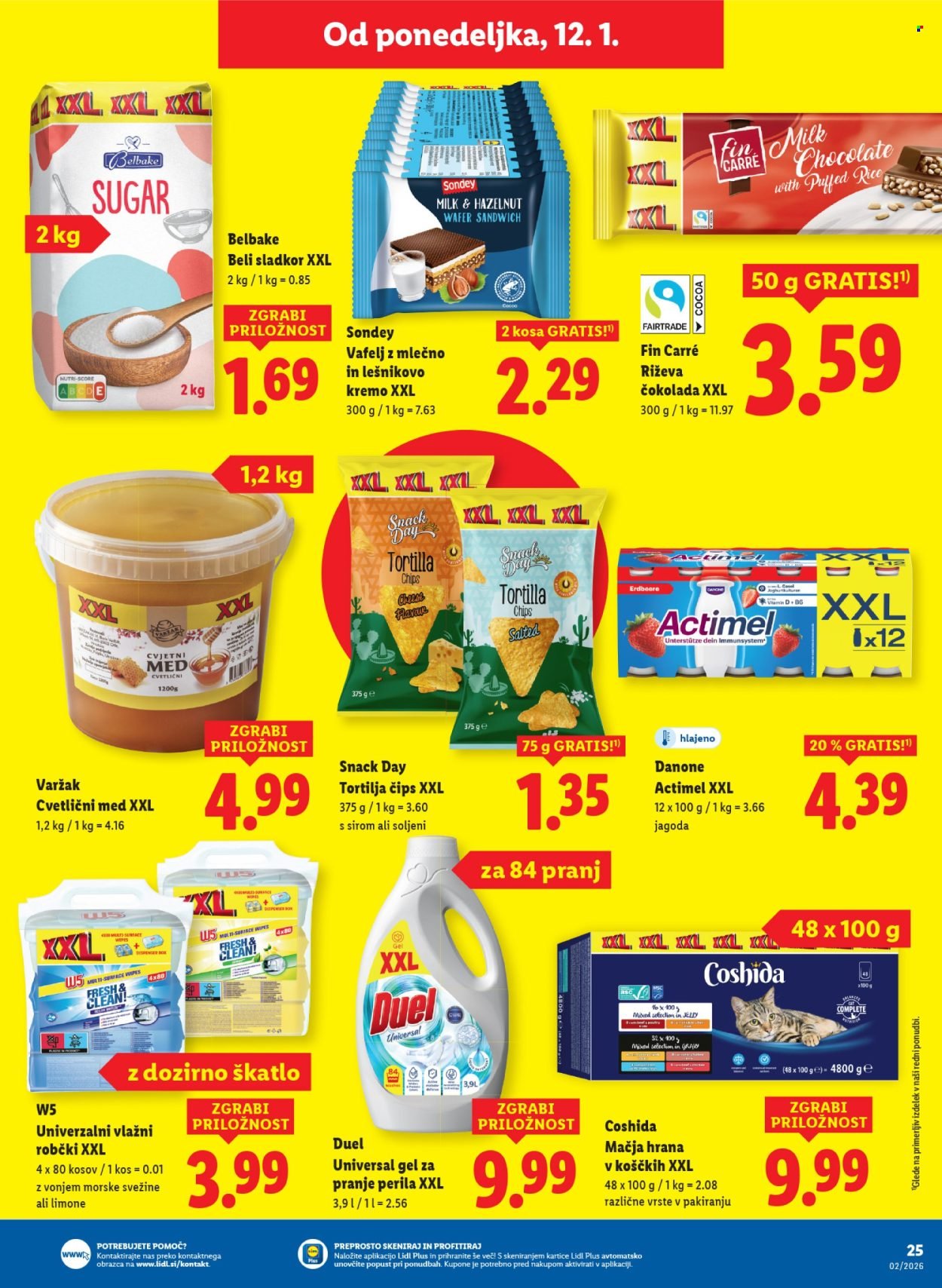 LIDL katalog - Od četrtka, 8. 1. 2026 (2026-01-08 - 2026-01-14)