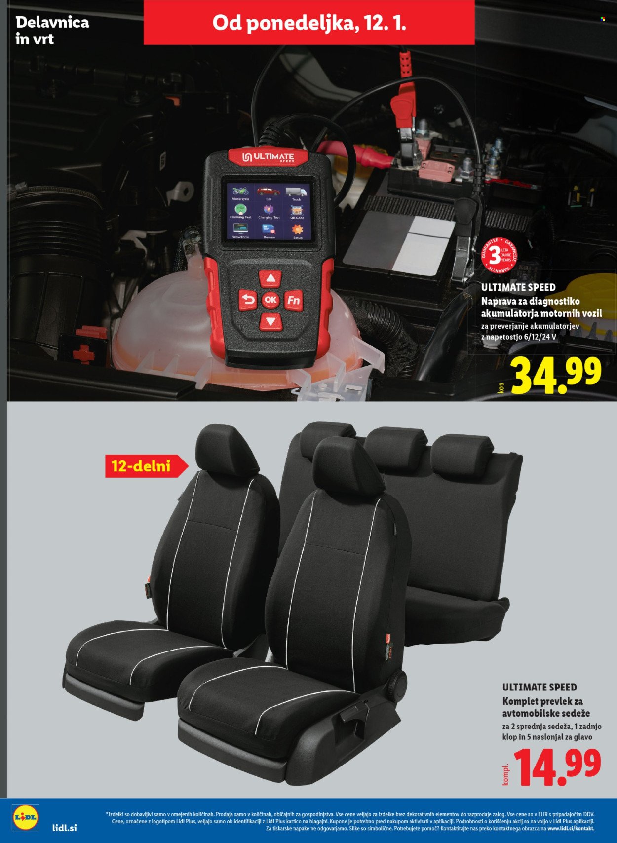 LIDL katalog - Od četrtka, 8. 1. 2026 (2026-01-08 - 2026-01-14)