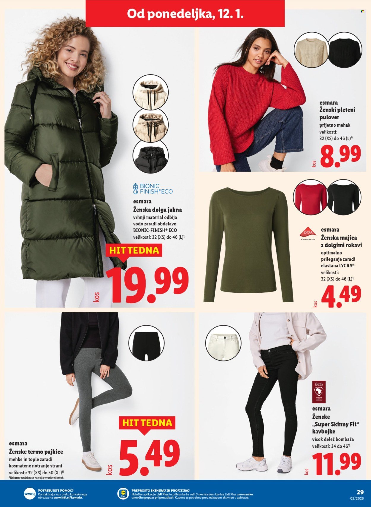 LIDL katalog - Od četrtka, 8. 1. 2026 (2026-01-08 - 2026-01-14)