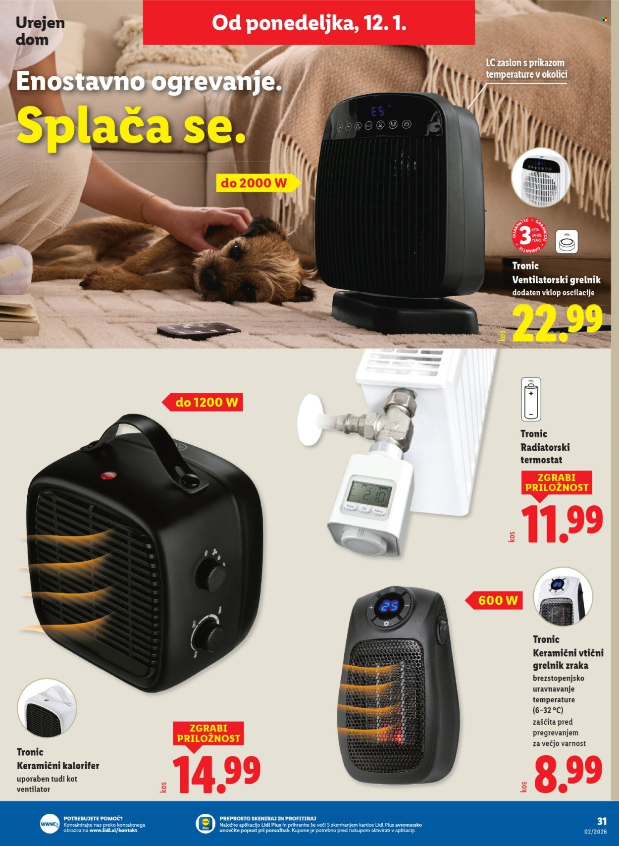 LIDL katalog - Od četrtka, 8. 1. 2026 (2026-01-08 - 2026-01-14)