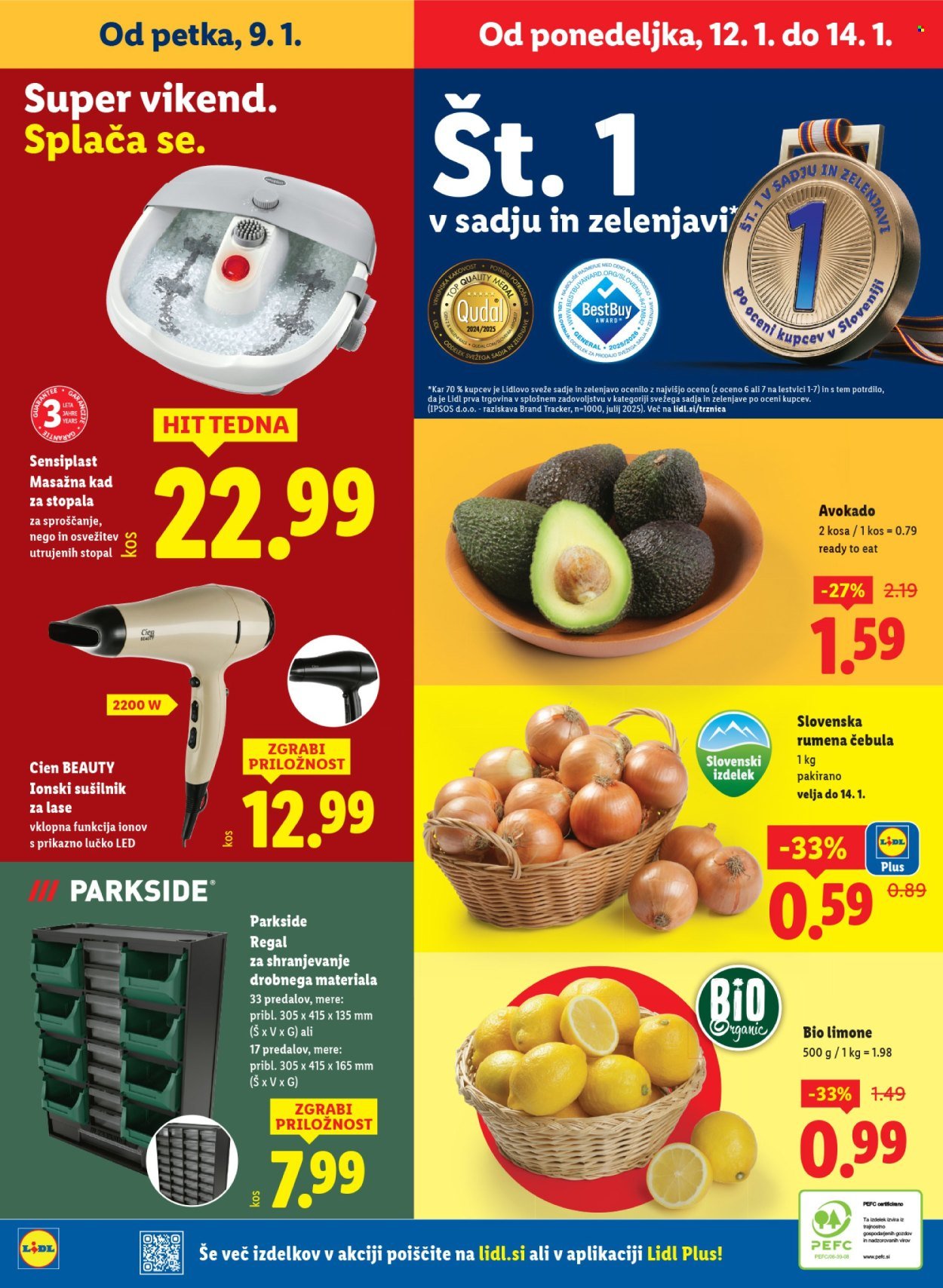 LIDL katalog - Od četrtka, 8. 1. 2026 (2026-01-08 - 2026-01-14)