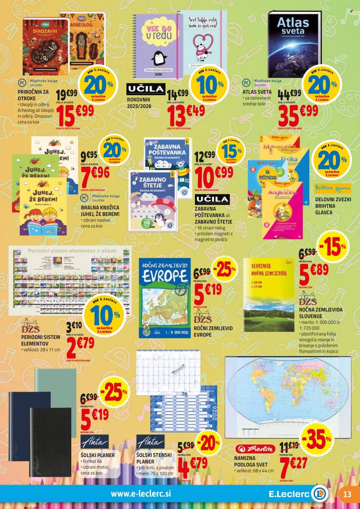 E.LECLERC katalog - Vse za šolo (2025-07-30 - 2025-08-30)