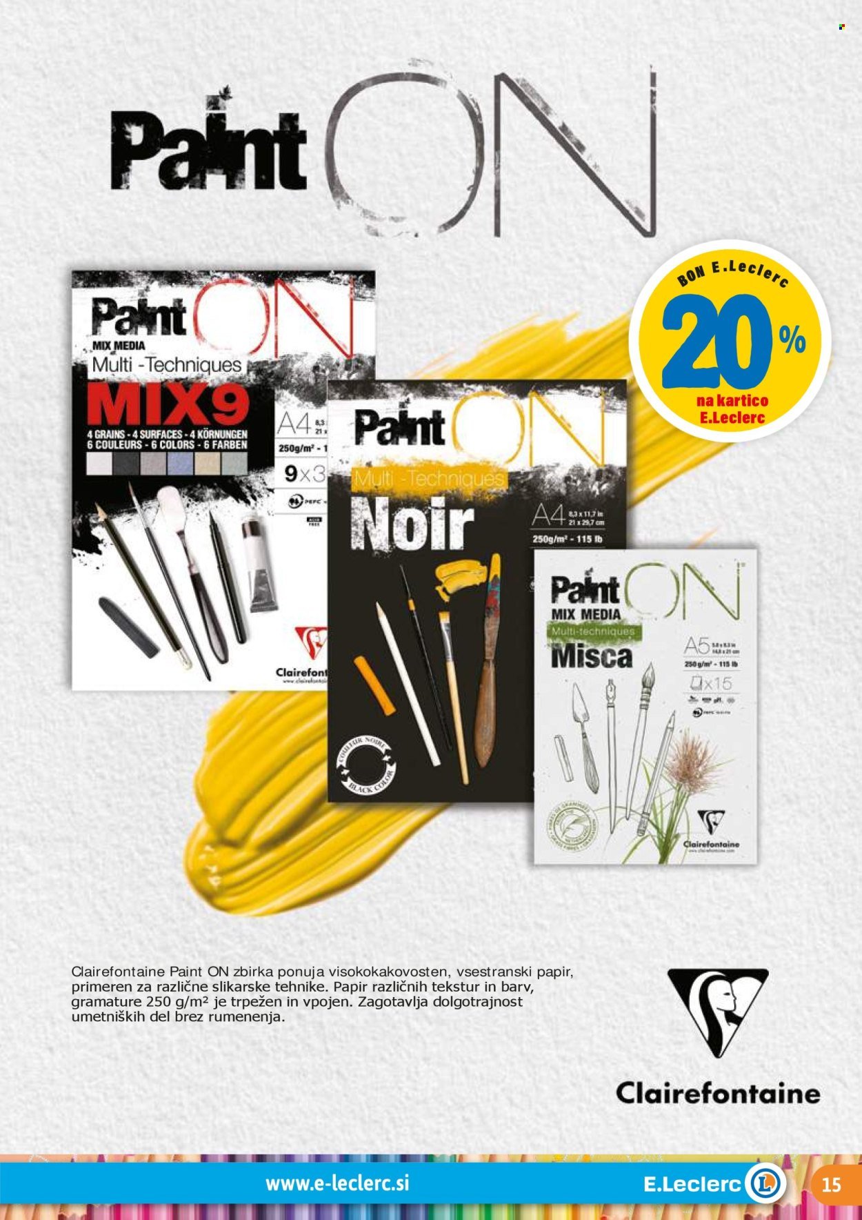 E.LECLERC katalog - Vse za šolo (2025-07-30 - 2025-08-30)