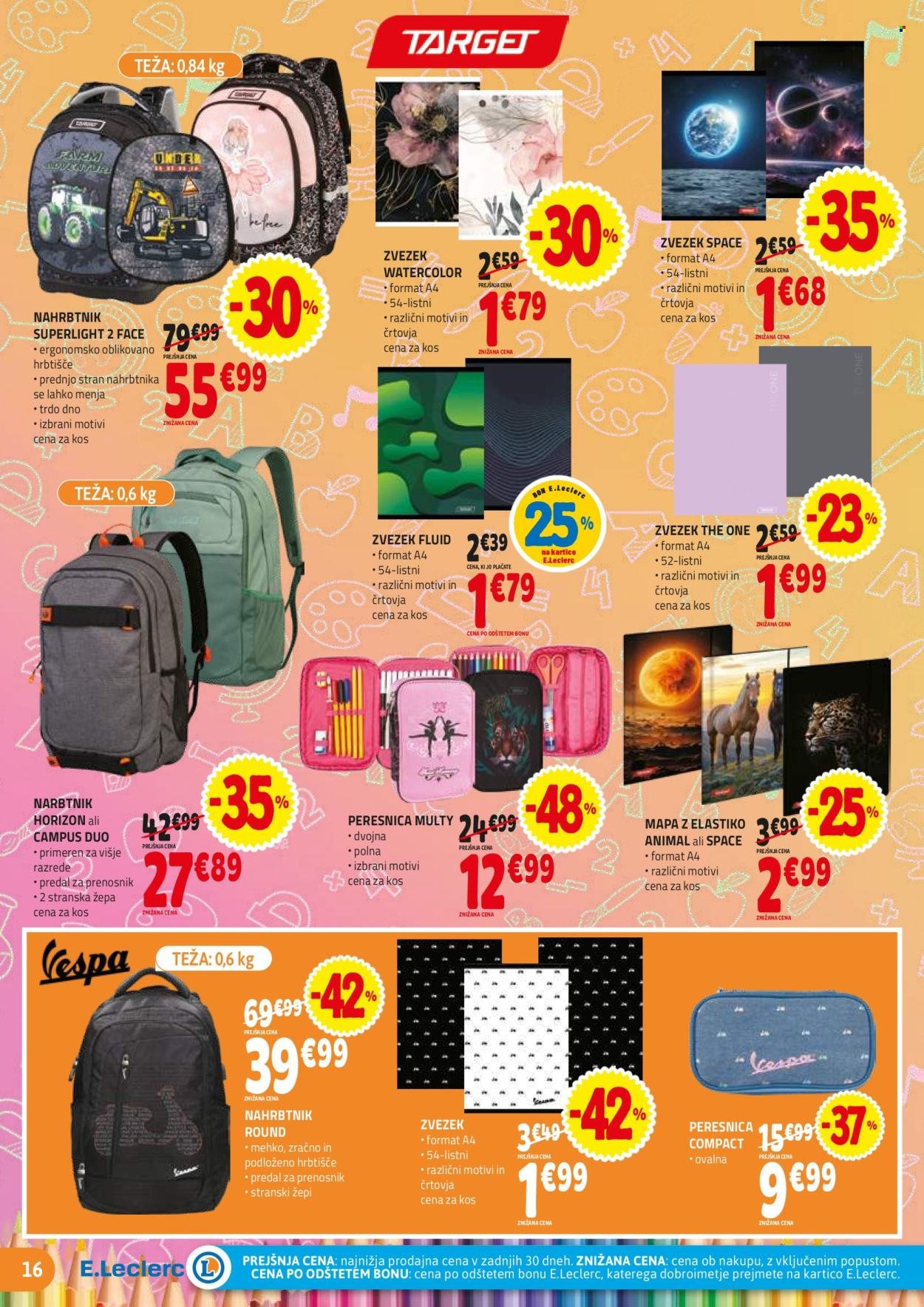 E.LECLERC katalog - Vse za šolo (2025-07-30 - 2025-08-30)
