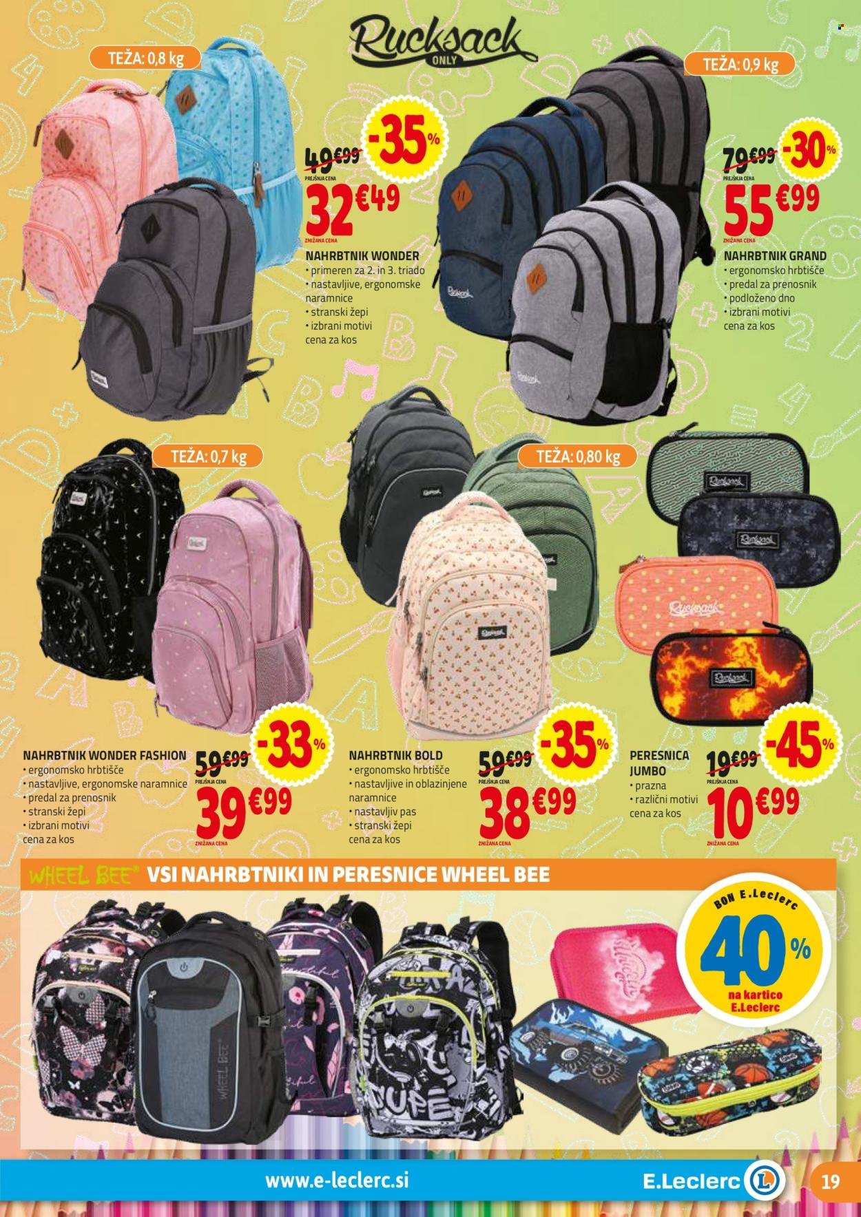 E.LECLERC katalog - Vse za šolo (2025-07-30 - 2025-08-30)