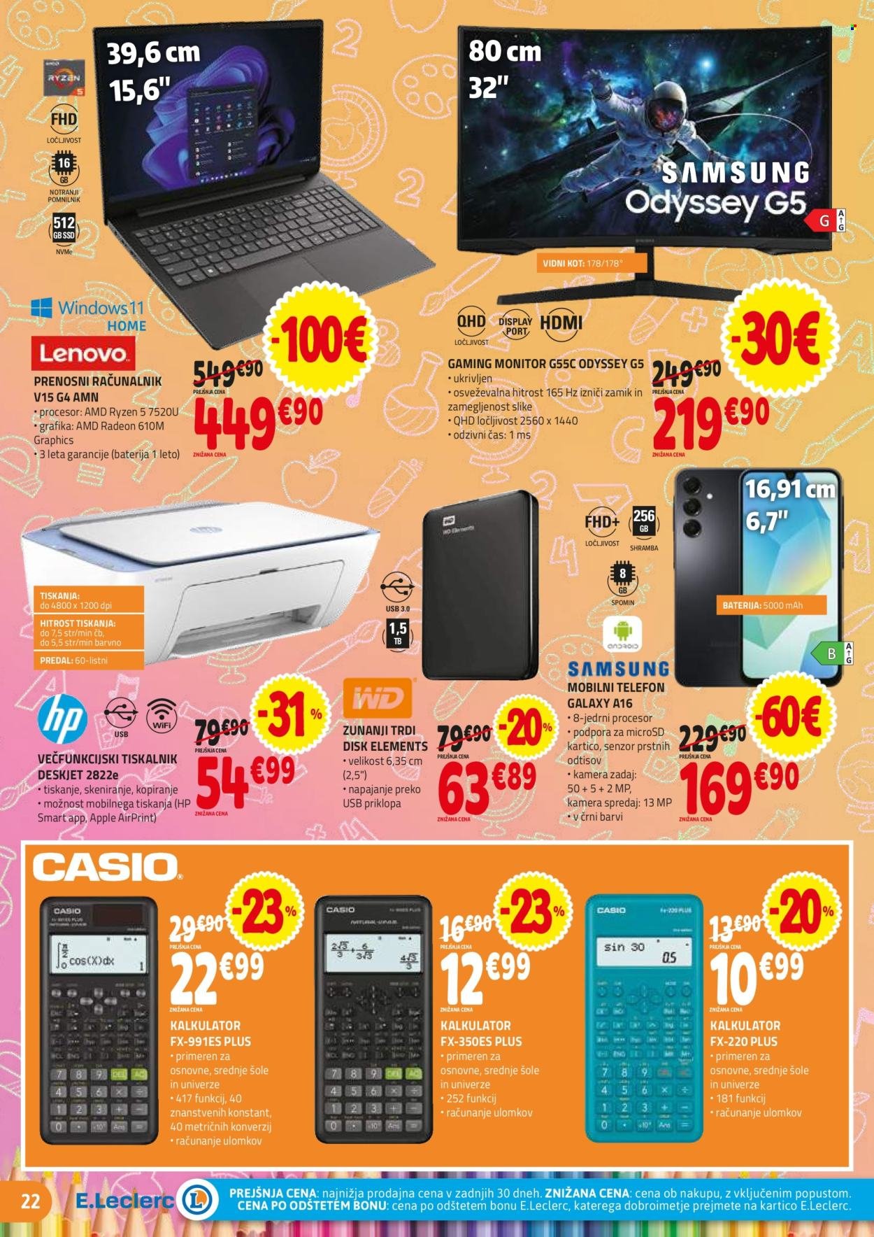 E.LECLERC katalog - Vse za šolo (2025-07-30 - 2025-08-30)