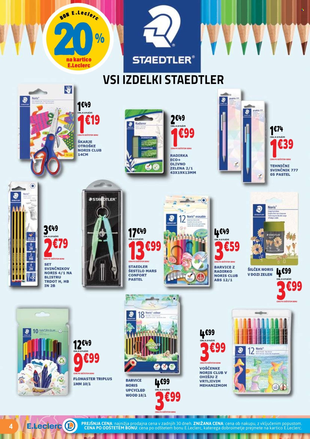 E.LECLERC katalog - Vse za šolo (2025-07-30 - 2025-08-30)