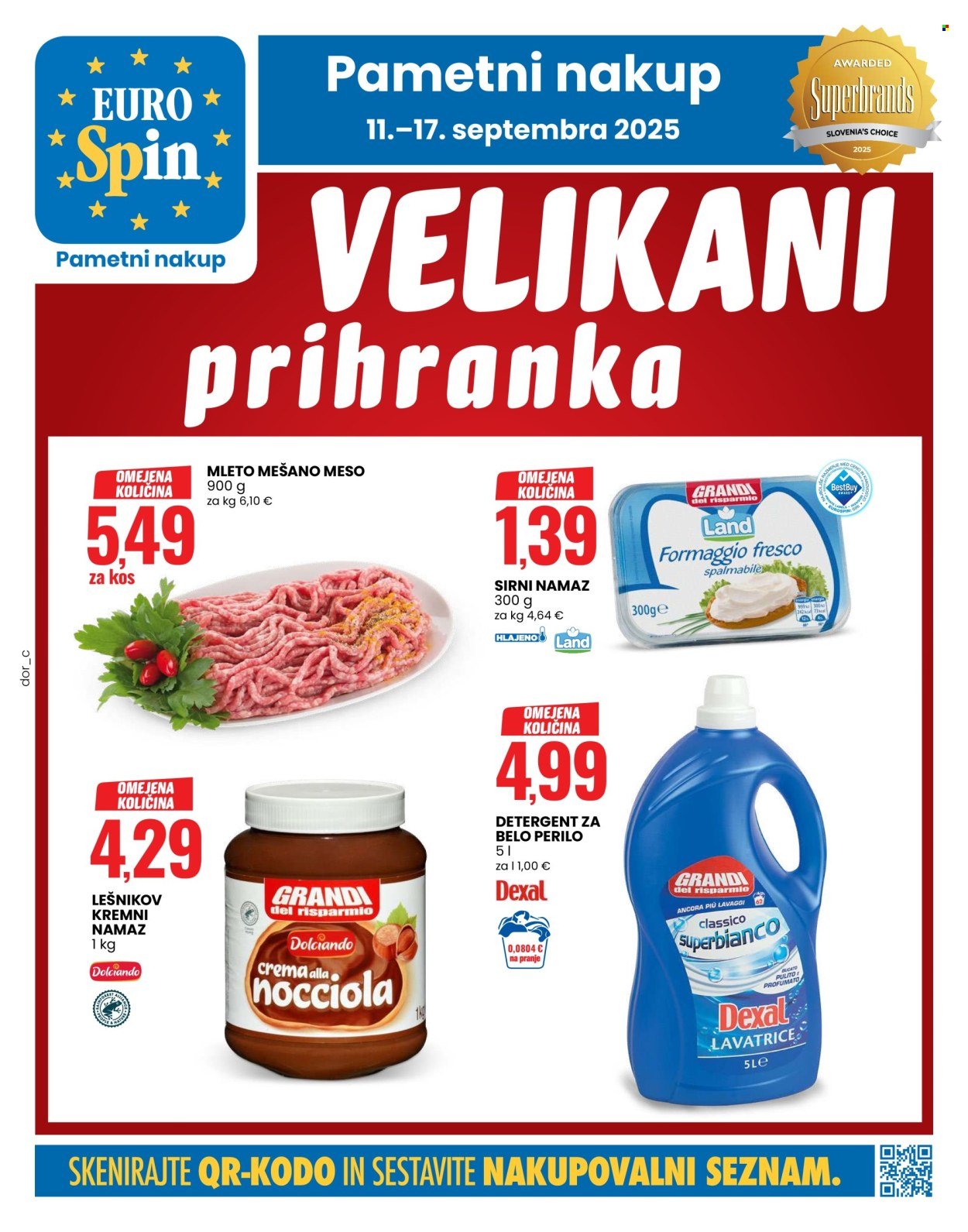 EUROSPIN katalog - Velikani prihranka (2025-09-11 - 2025-09-17)