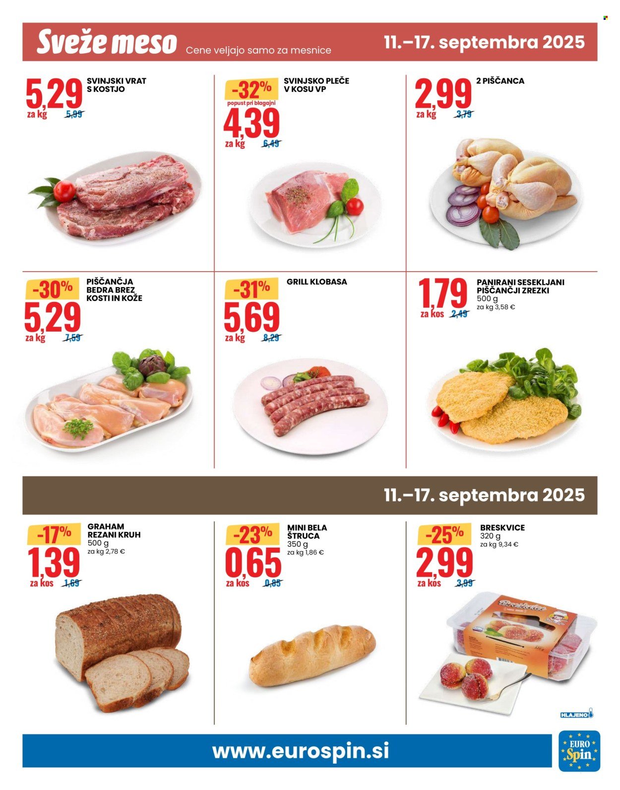 EUROSPIN katalog - Velikani prihranka (2025-09-11 - 2025-09-17)