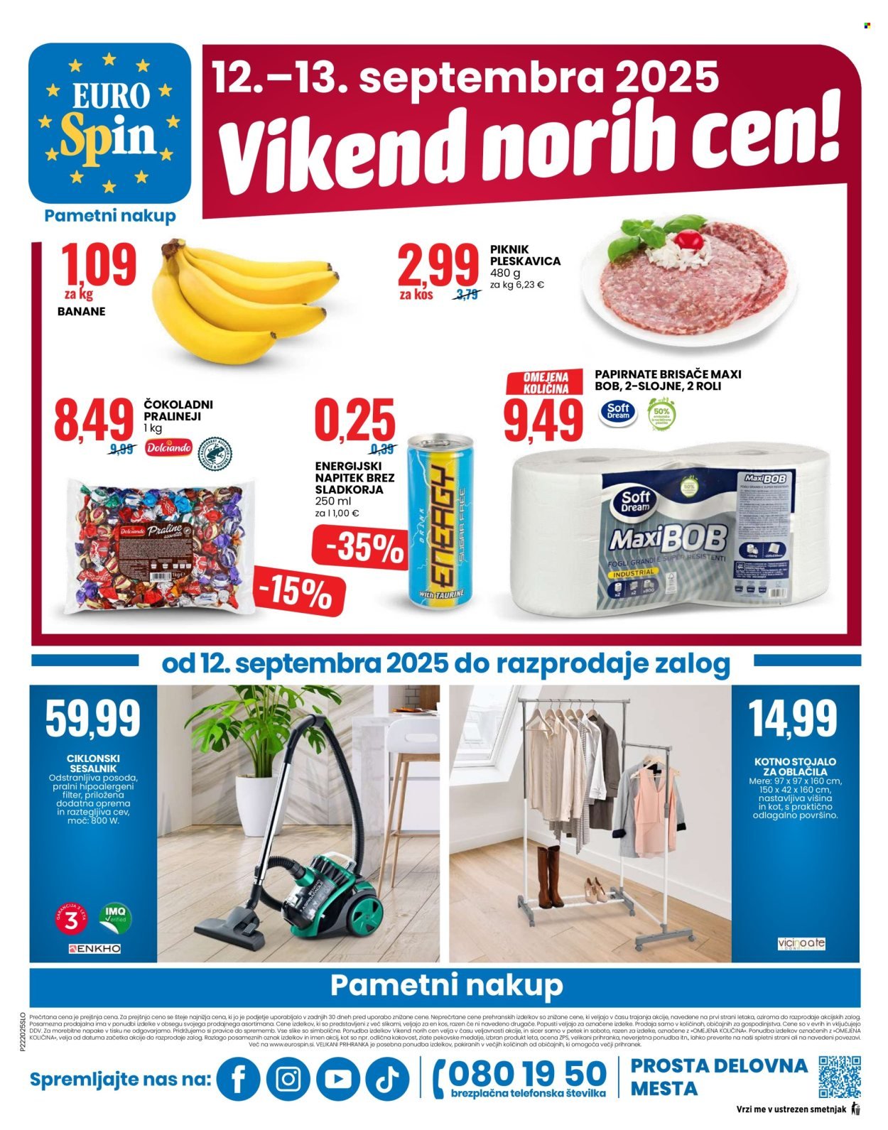EUROSPIN katalog - Velikani prihranka (2025-09-11 - 2025-09-17)