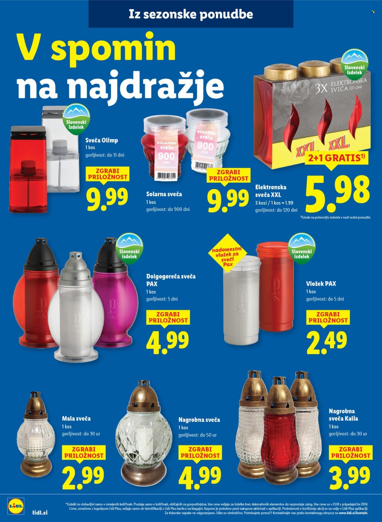 LIDL katalog - Od četrtka, 16. 10. 2025 (2025-10-16 - 2025-10-22)