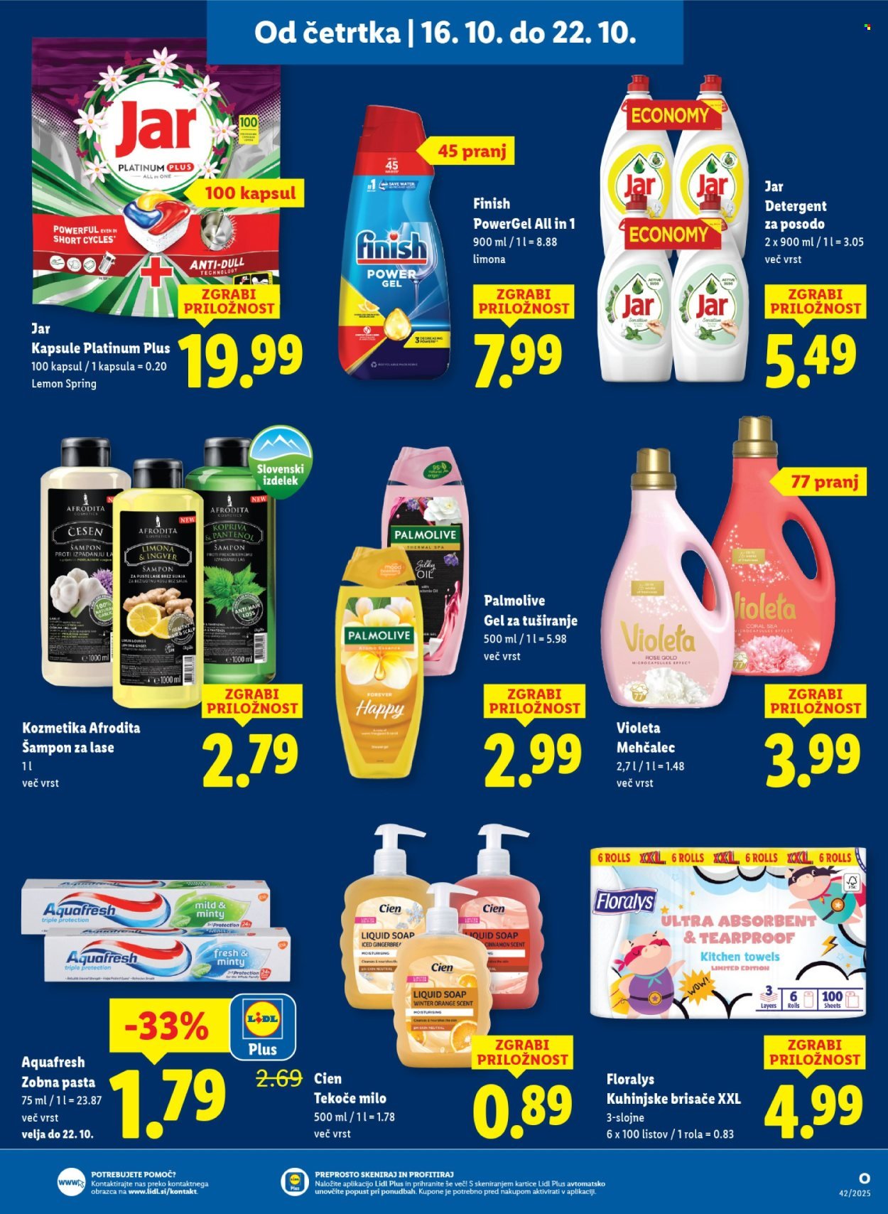 LIDL katalog - Od četrtka, 16. 10. 2025 (2025-10-16 - 2025-10-22)