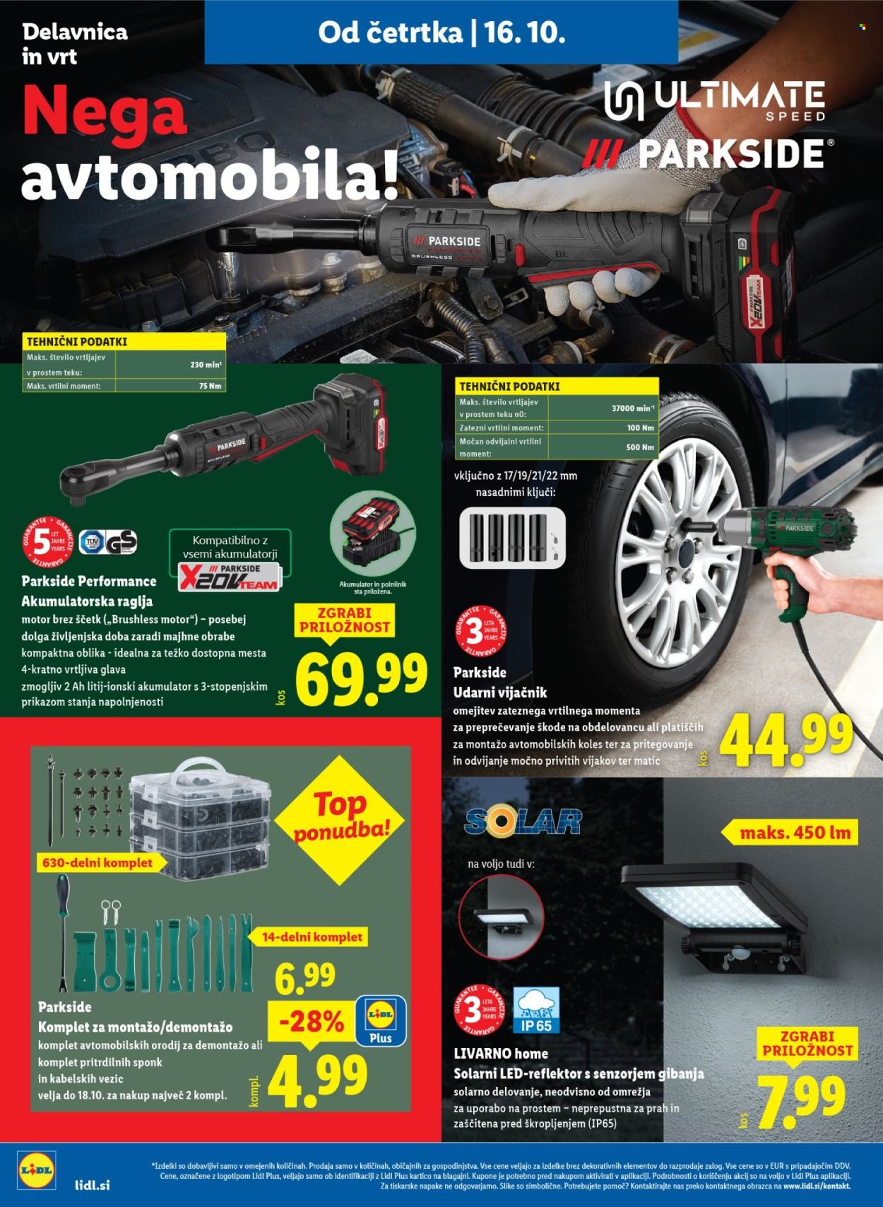 LIDL katalog - Od četrtka, 16. 10. 2025 (2025-10-16 - 2025-10-22)