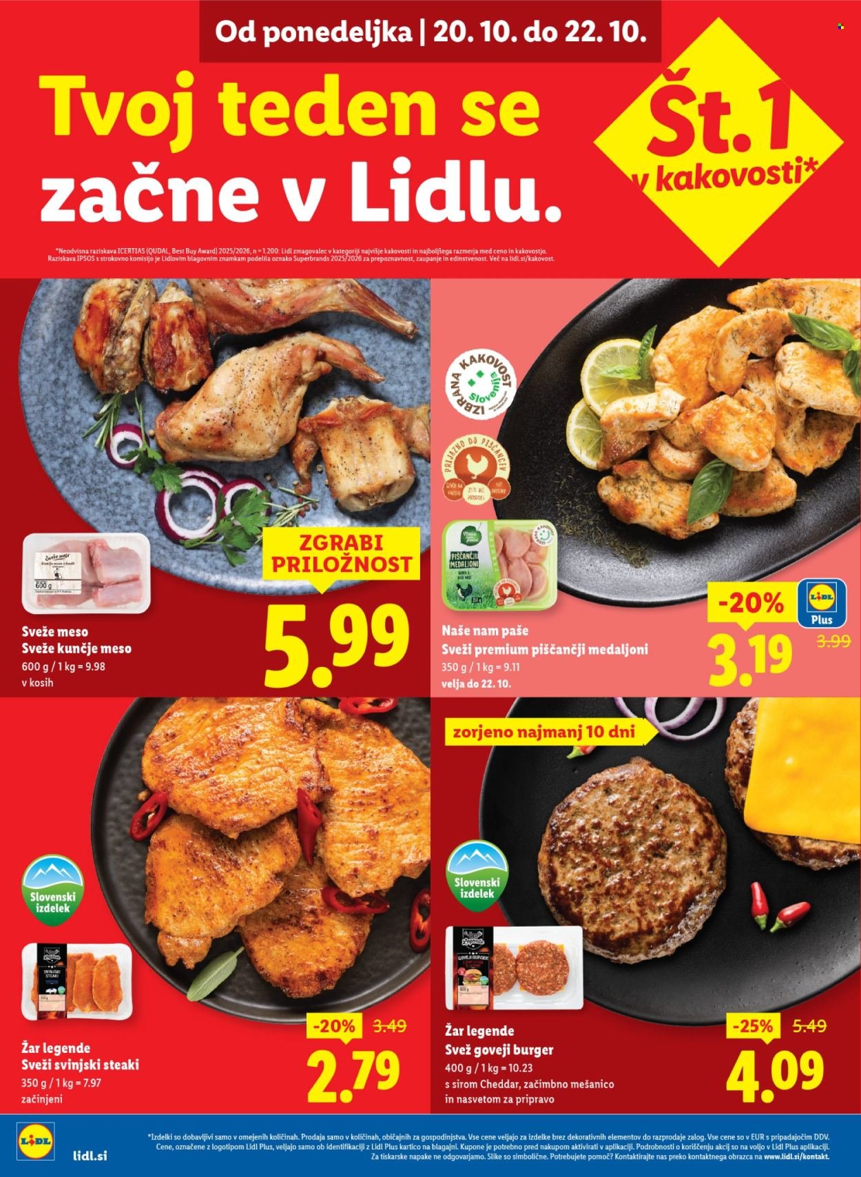 LIDL katalog - Od četrtka, 16. 10. 2025 (2025-10-16 - 2025-10-22)