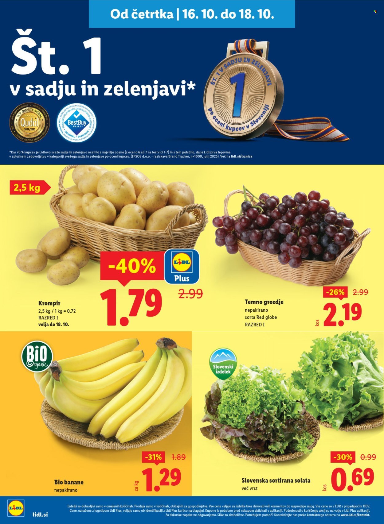 LIDL katalog - Od četrtka, 16. 10. 2025 (2025-10-16 - 2025-10-22)