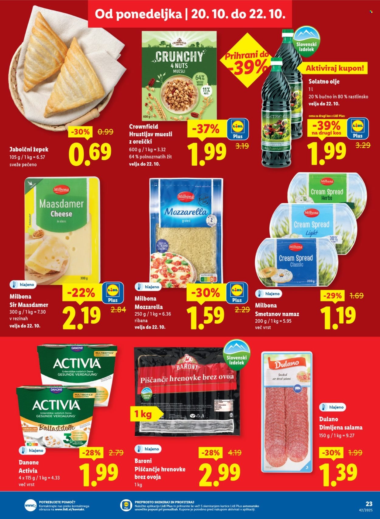 LIDL katalog - Od četrtka, 16. 10. 2025 (2025-10-16 - 2025-10-22)