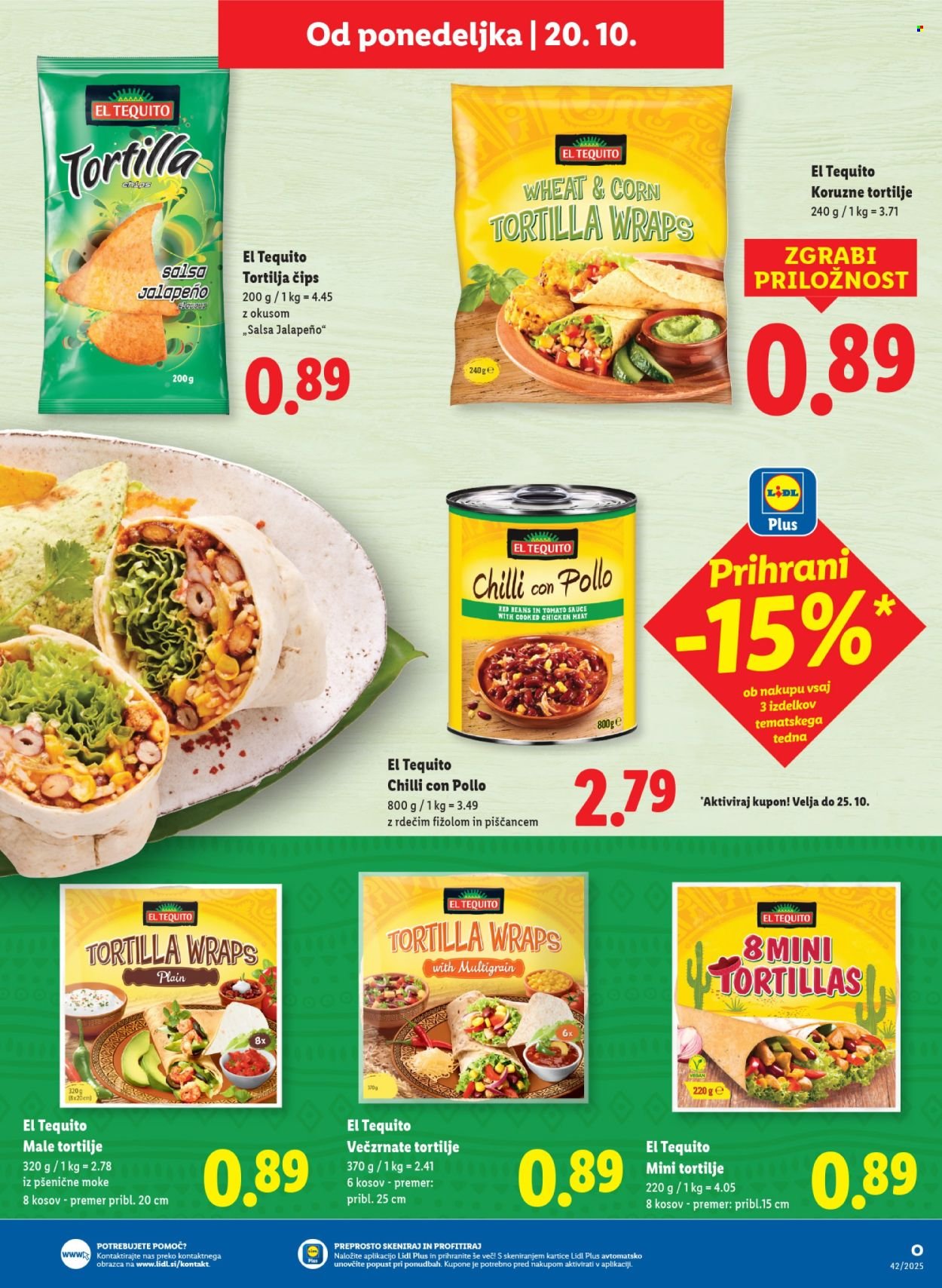 LIDL katalog - Od četrtka, 16. 10. 2025 (2025-10-16 - 2025-10-22)