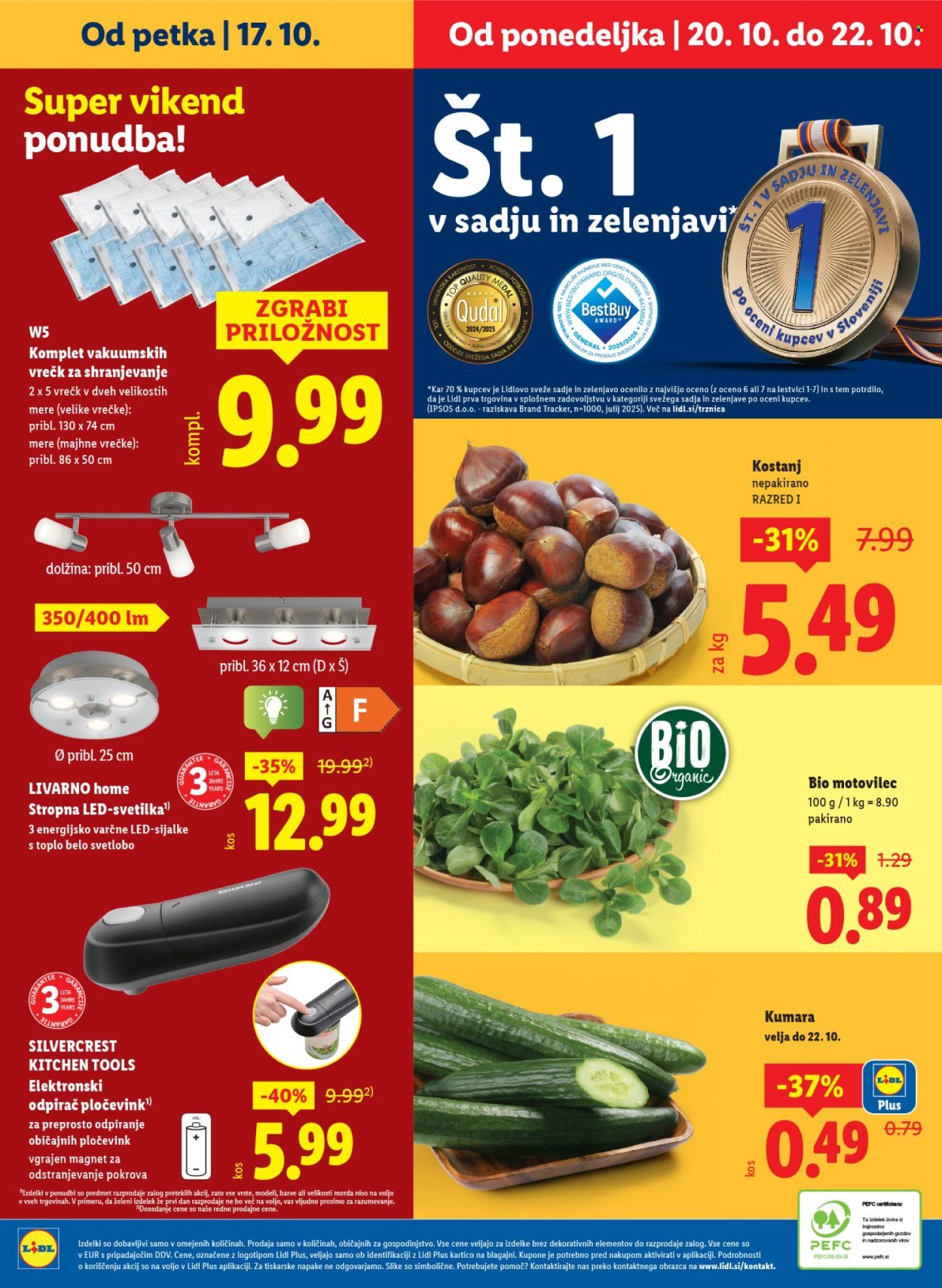 LIDL katalog - Od četrtka, 16. 10. 2025 (2025-10-16 - 2025-10-22)