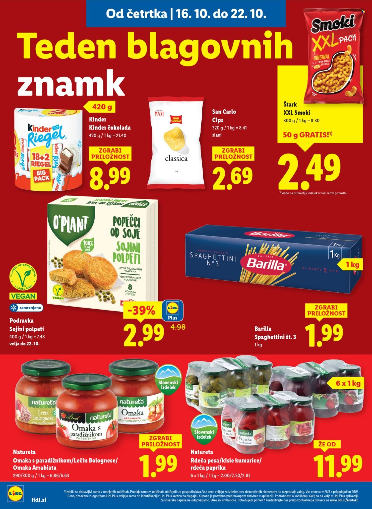 LIDL katalog - Od četrtka, 16. 10. 2025 (2025-10-16 - 2025-10-22)