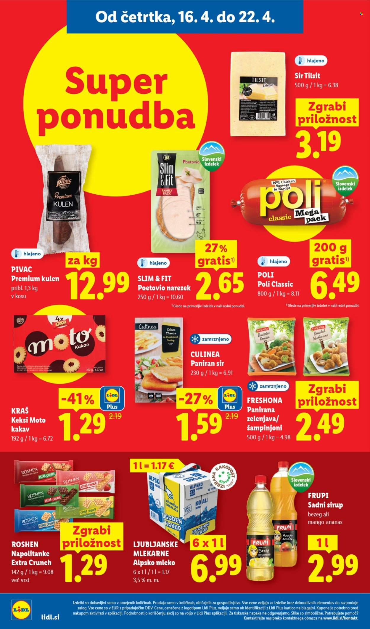 LIDL katalog - Od četrtka, 16. 4. 2026 (2026-04-16 - 2026-04-22)