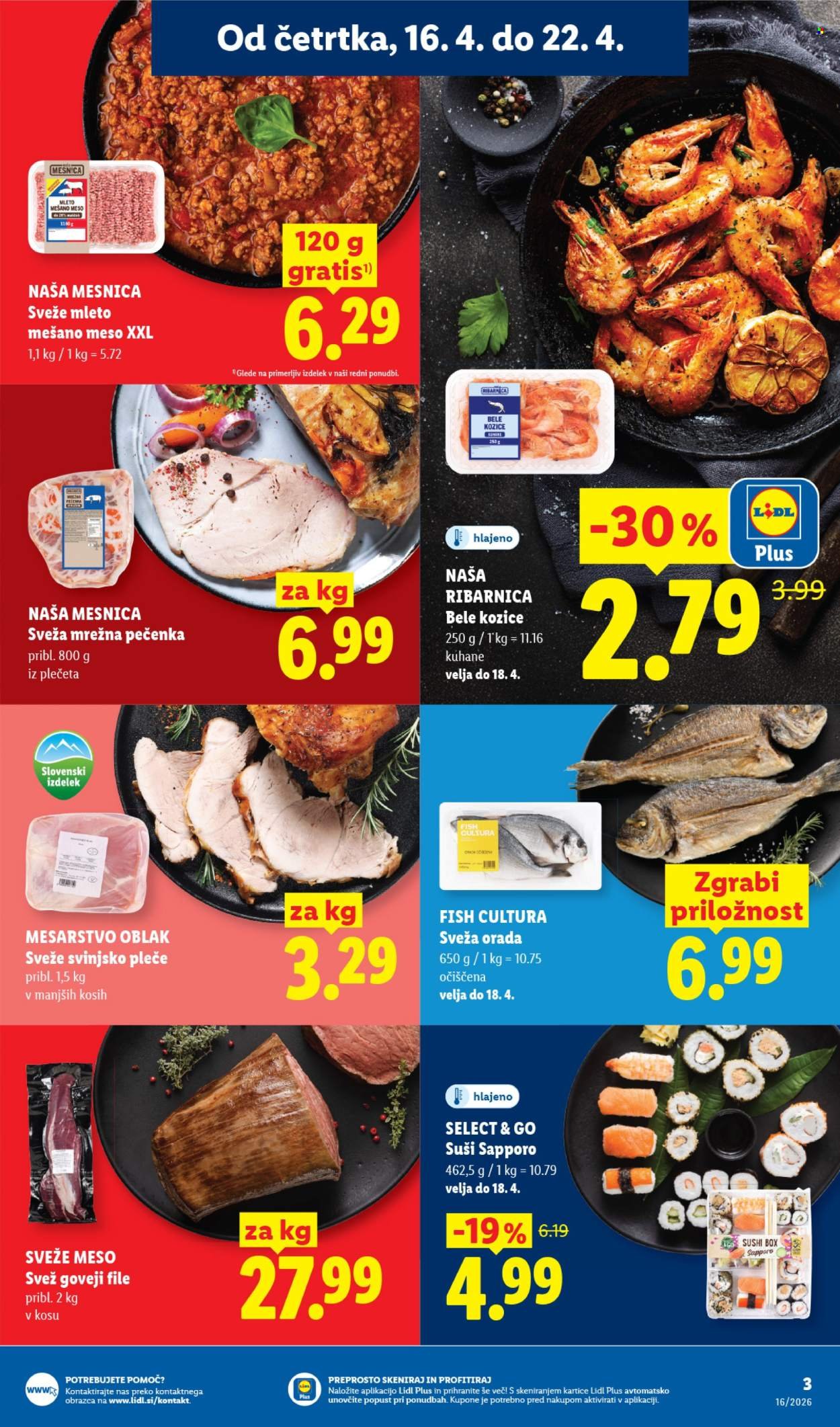 LIDL katalog - Od četrtka, 16. 4. 2026 (2026-04-16 - 2026-04-22)