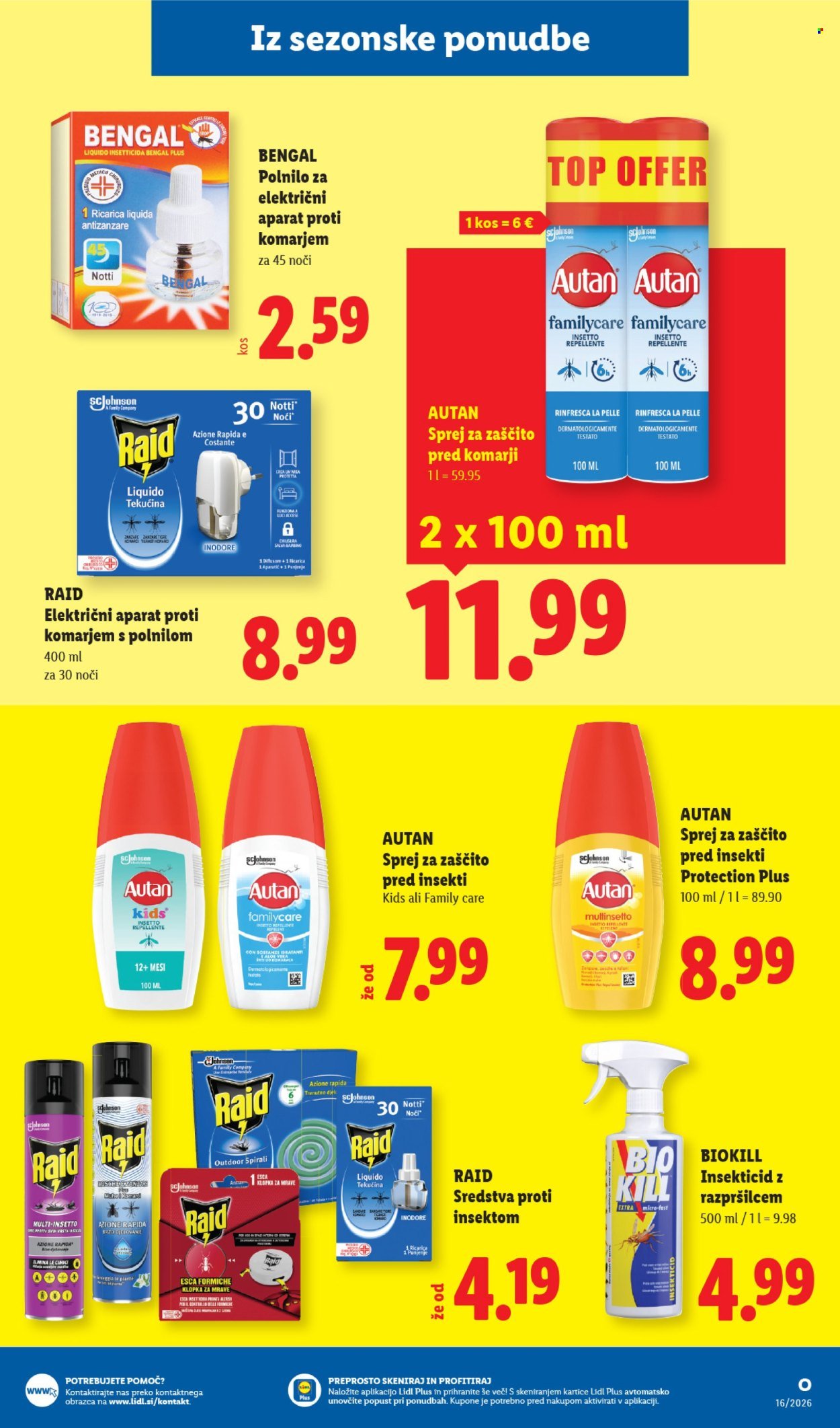 LIDL katalog - Od četrtka, 16. 4. 2026 (2026-04-16 - 2026-04-22)