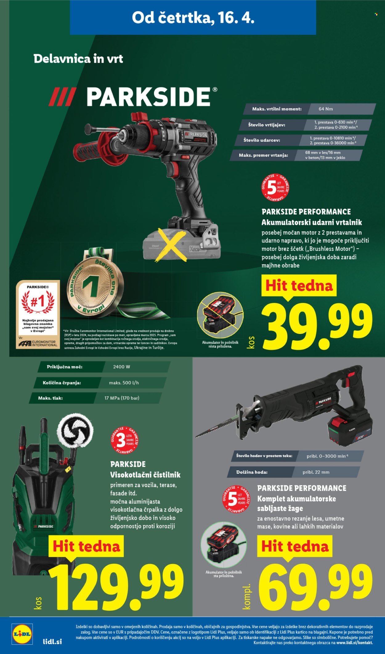 LIDL katalog - Od četrtka, 16. 4. 2026 (2026-04-16 - 2026-04-22)