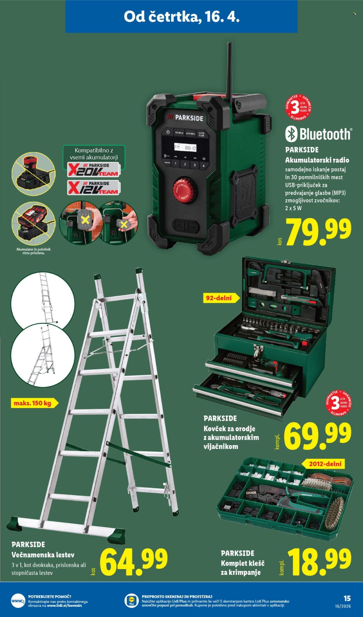 LIDL katalog - Od četrtka, 16. 4. 2026 (2026-04-16 - 2026-04-22)