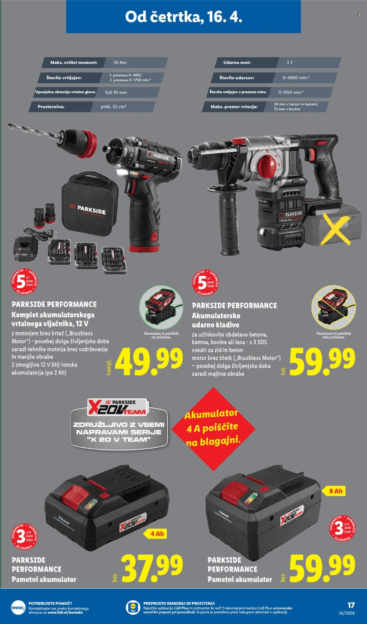 LIDL katalog - Od četrtka, 16. 4. 2026 (2026-04-16 - 2026-04-22)