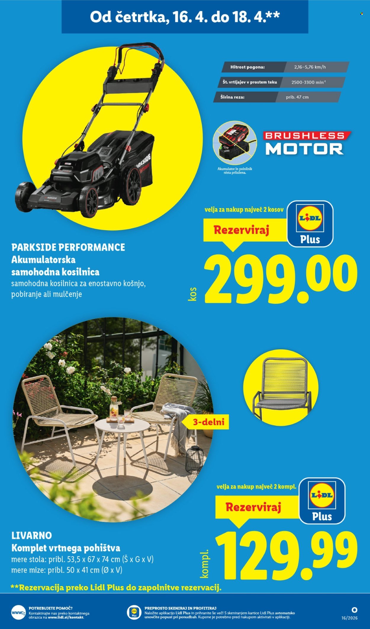 LIDL katalog - Od četrtka, 16. 4. 2026 (2026-04-16 - 2026-04-22)