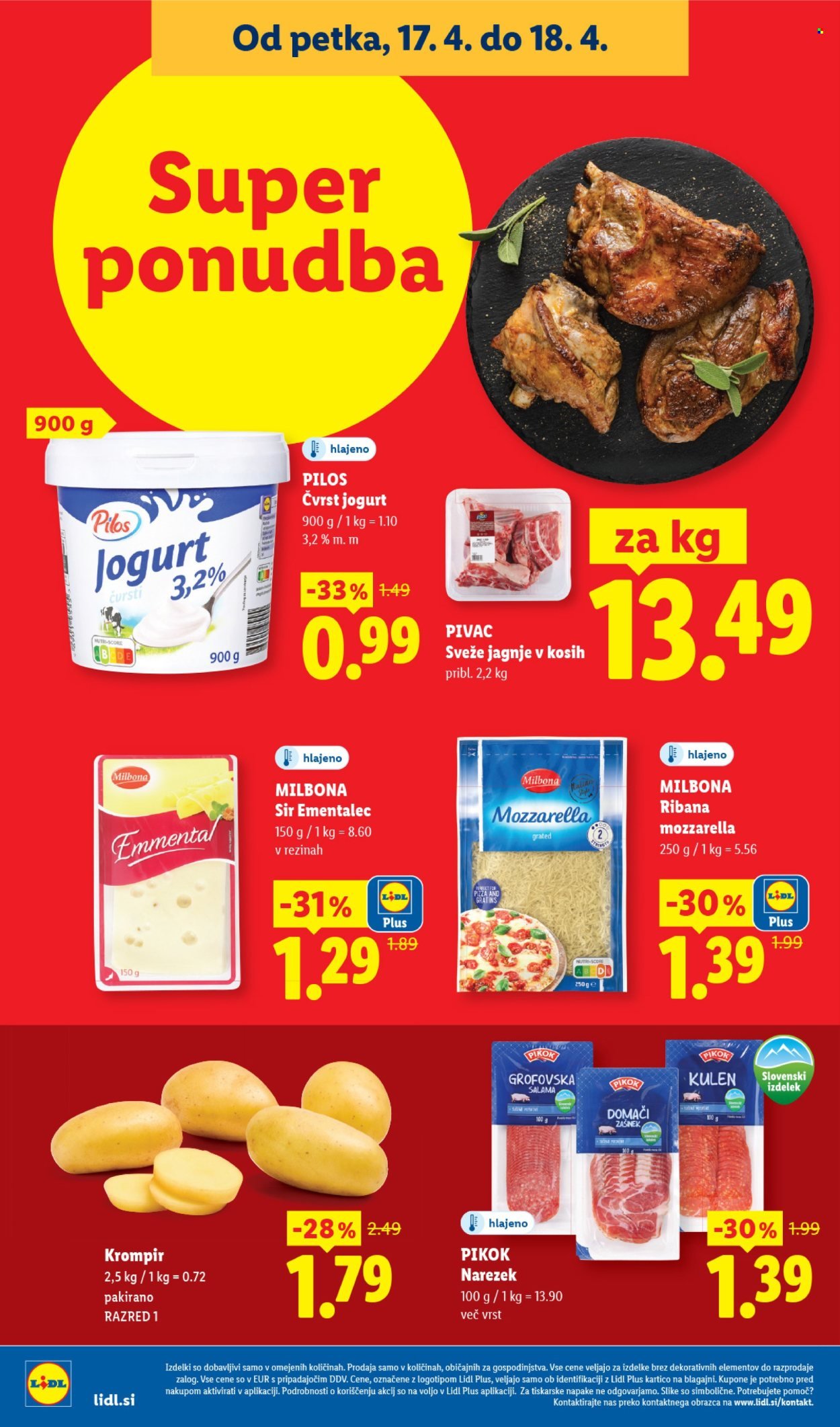 LIDL katalog - Od četrtka, 16. 4. 2026 (2026-04-16 - 2026-04-22)