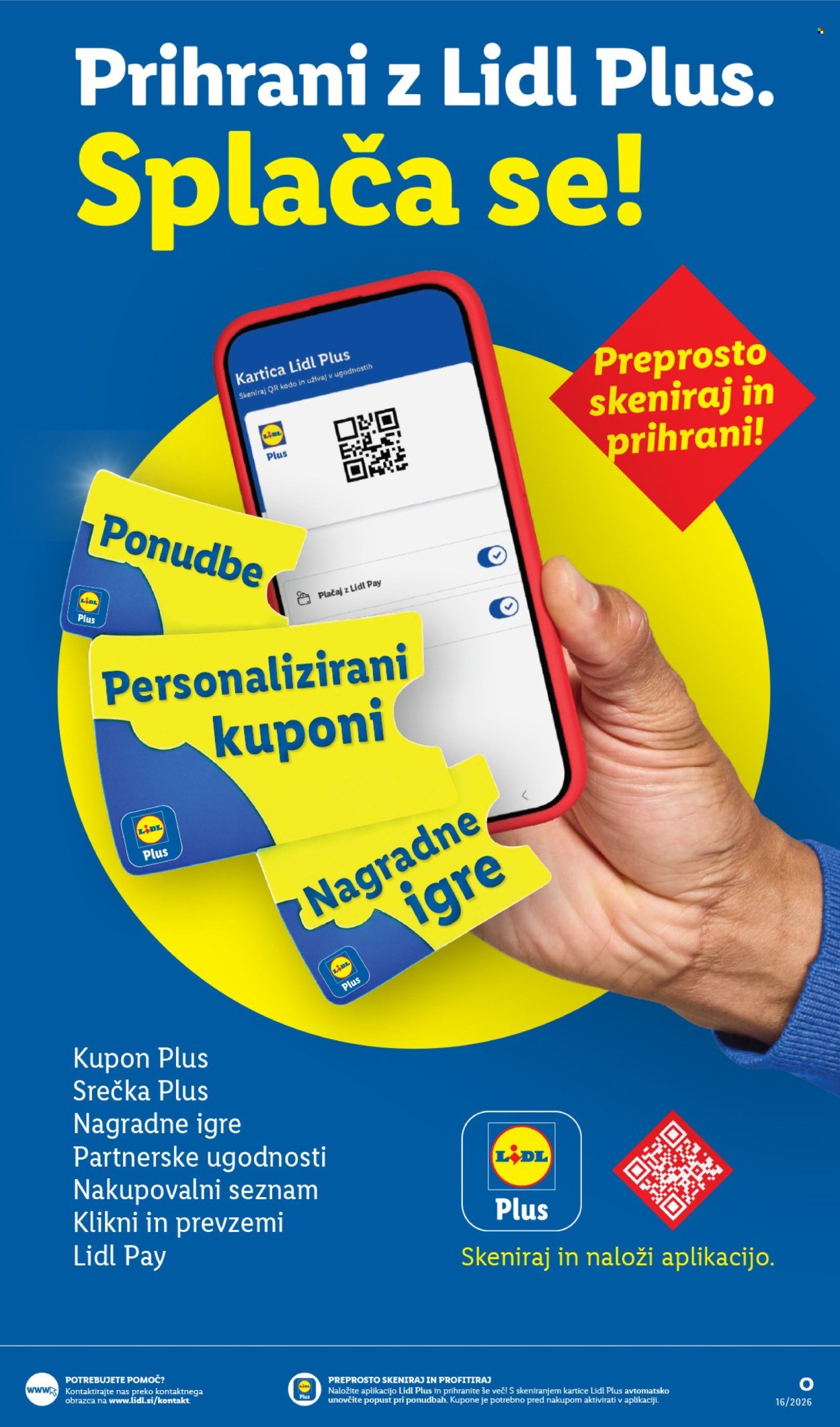 LIDL katalog - Od četrtka, 16. 4. 2026 (2026-04-16 - 2026-04-22)