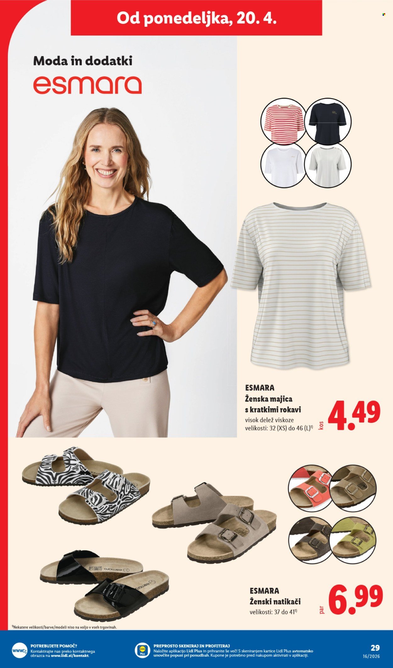 LIDL katalog - Od četrtka, 16. 4. 2026 (2026-04-16 - 2026-04-22)