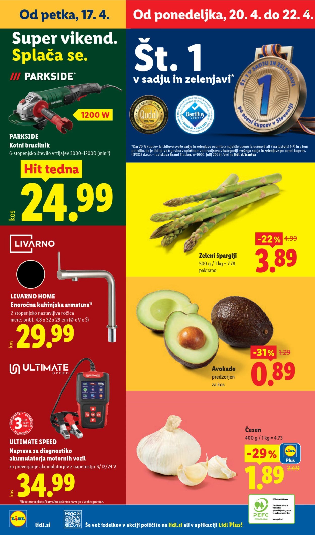 LIDL katalog - Od četrtka, 16. 4. 2026 (2026-04-16 - 2026-04-22)