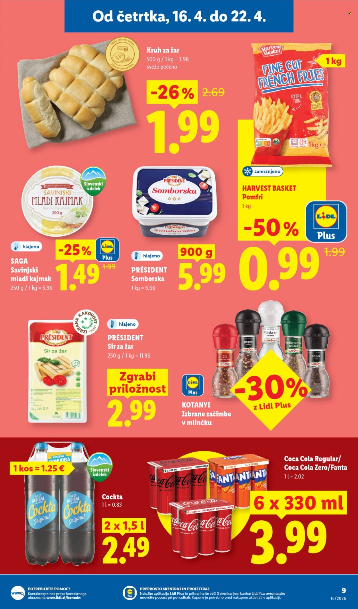 LIDL katalog - Od četrtka, 16. 4. 2026 (2026-04-16 - 2026-04-22)