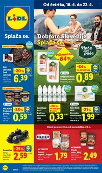 LIDL katalog - Od četrtka, 16. 4. 2026 (2026-04-16 - 2026-04-22)