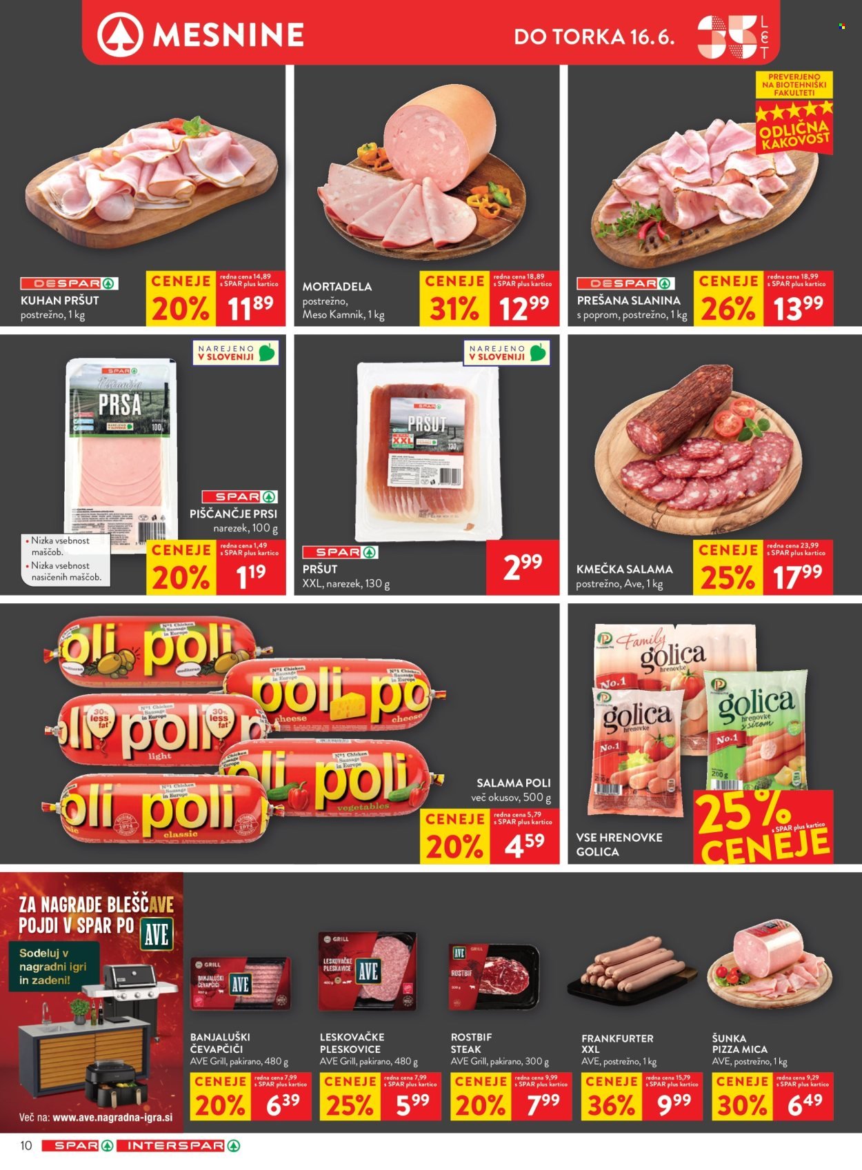 SPAR katalog - Od srede, 10. 6. 2026