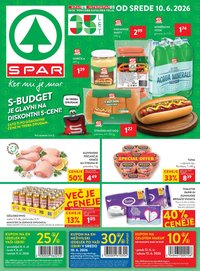 SPAR katalog - Od srede, 10. 6. 2026