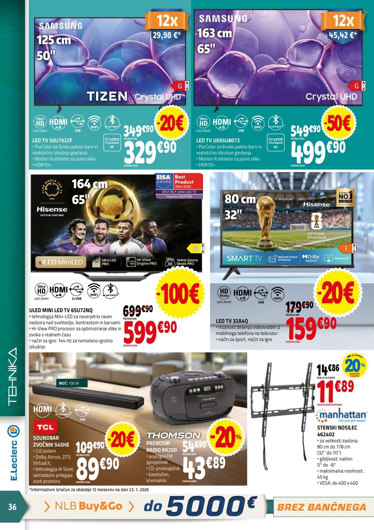 E.LECLERC katalog - Od srede, 4. 2. 2026 (2026-02-04 - 2026-02-14)