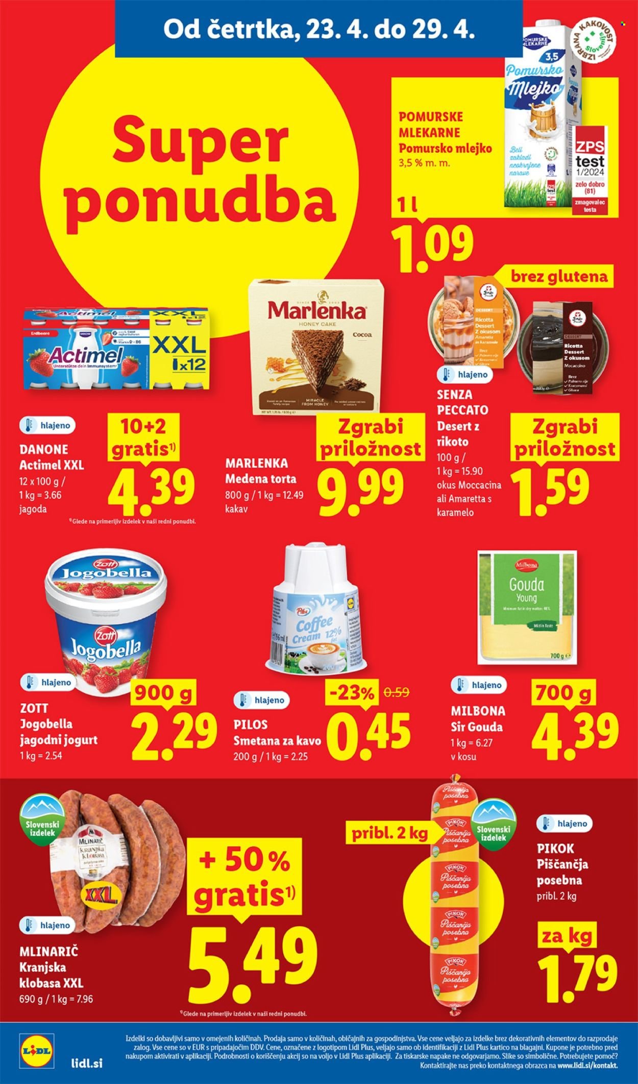 LIDL katalog - Od četrtka, 23. 4. 2026 (2026-04-23 - 2026-04-30)