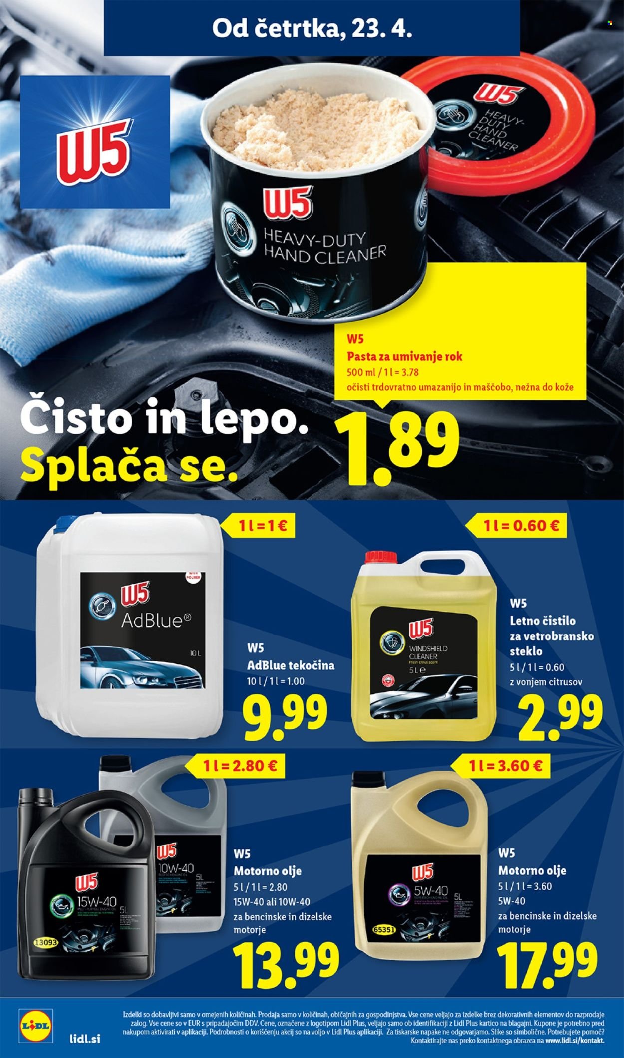 LIDL katalog - Od četrtka, 23. 4. 2026 (2026-04-23 - 2026-04-30)