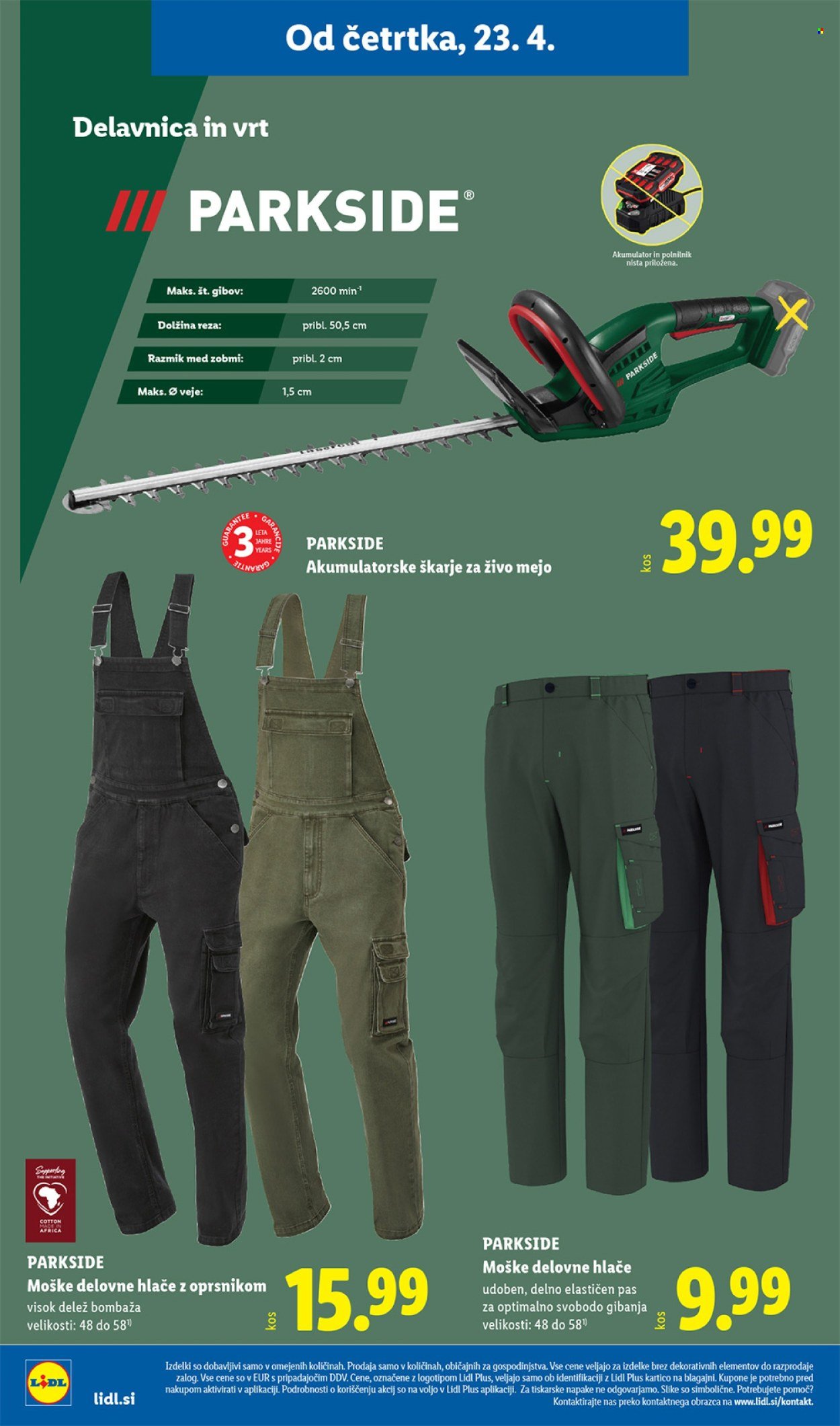 LIDL katalog - Od četrtka, 23. 4. 2026 (2026-04-23 - 2026-04-30)