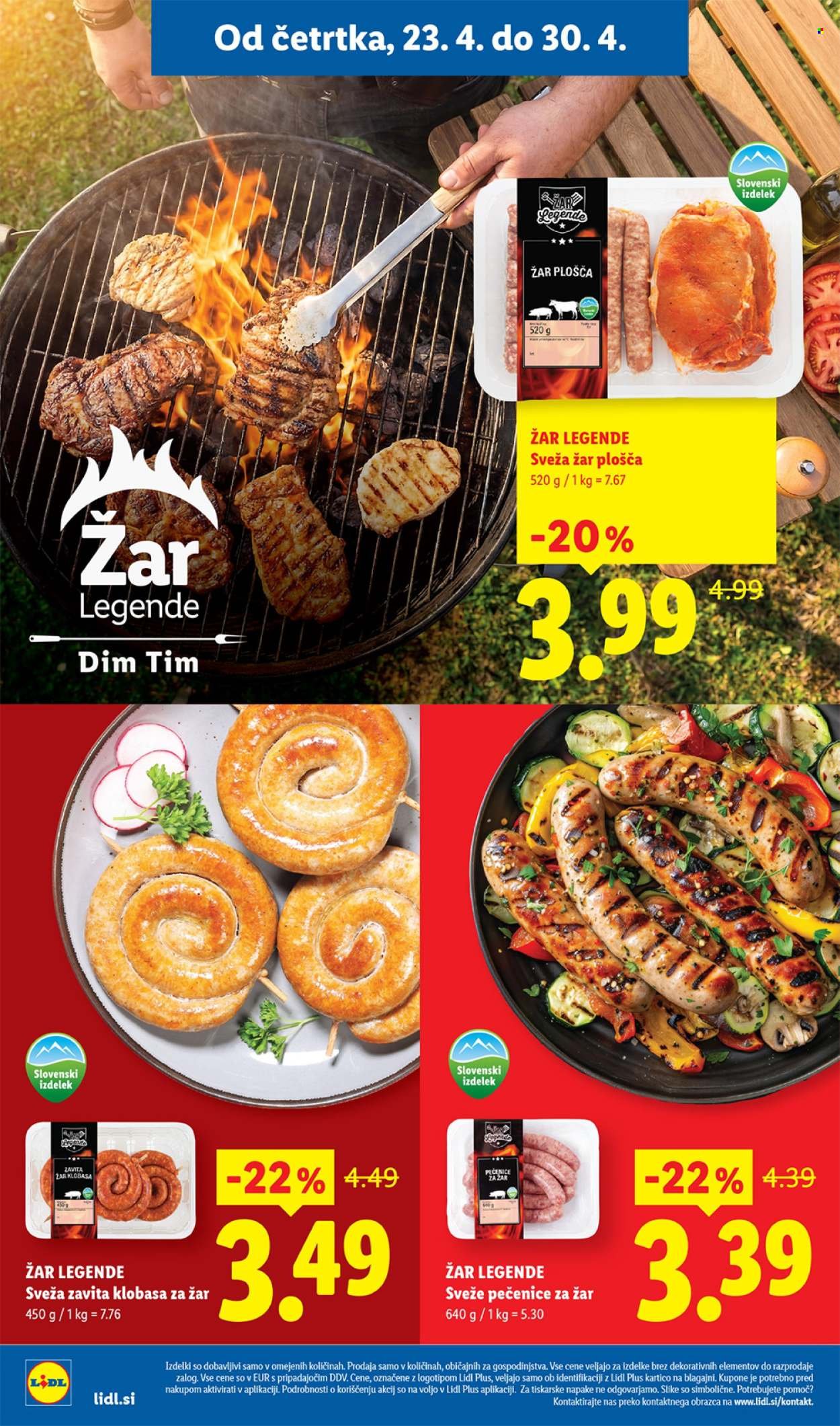 LIDL katalog - Od četrtka, 23. 4. 2026 (2026-04-23 - 2026-04-30)