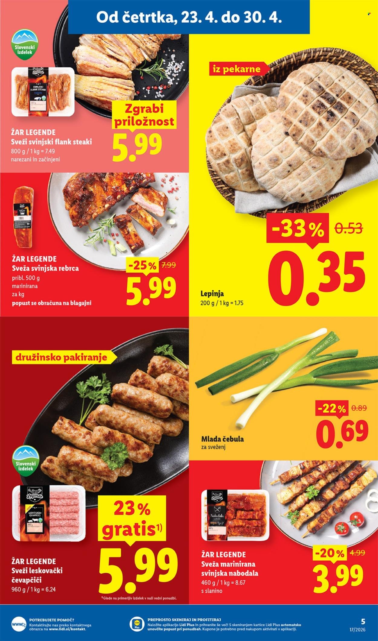 LIDL katalog - Od četrtka, 23. 4. 2026 (2026-04-23 - 2026-04-30)